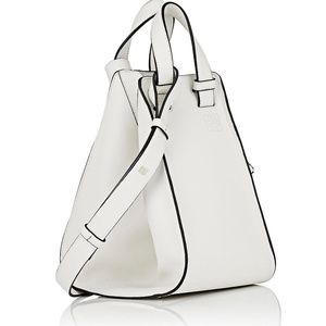 NWT LOEWE Hammock Small Bag white